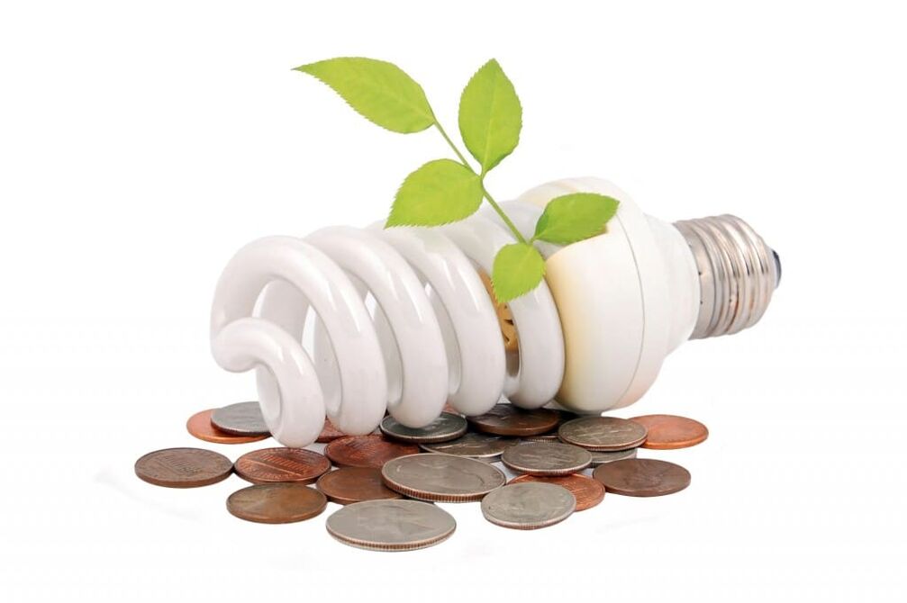 Lumina de salvare a energiei